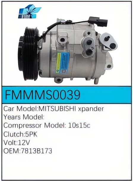 PartzBiz CE: -Compressor for Mitsubishi - FMMMS0039 PartzBiz CE: -Compressor for Mitsubishi - FMMMS0039
