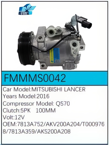 PartzBiz CE: -Compressor for Mitsubishi - FMMMS0042 PartzBiz CE: -Compressor for Mitsubishi - FMMMS0042