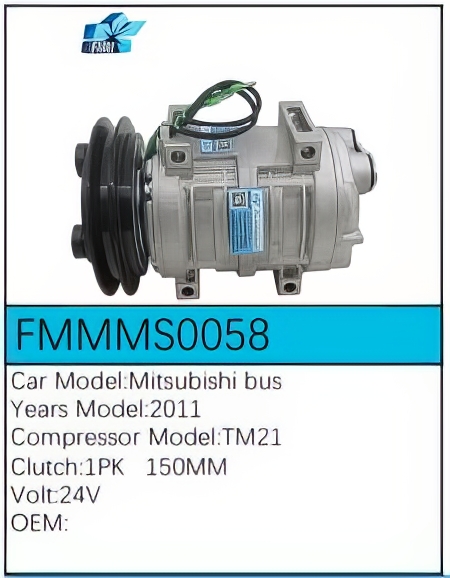 PartzBiz CE: -Compressor for Mitsubishi - FMMMS0058 PartzBiz CE: -Compressor for Mitsubishi - FMMMS0058