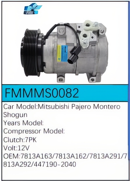 PartzBiz CE: -Compressor for Mitsubishi - FMMMS0082 PartzBiz CE: -Compressor for Mitsubishi - FMMMS0082