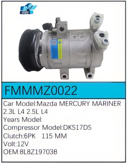PartzBiz CE: -Compressor for Mazda - FMMMZ0022 PartzBiz CE: -Compressor for Mazda - FMMMZ0022