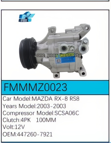 PartzBiz CE: -สำหรับคอมเพรสเซอร์ Mazda - FMMMZ0023 PartzBiz CE: -สำหรับคอมเพรสเซอร์ Mazda - FMMMZ0023
