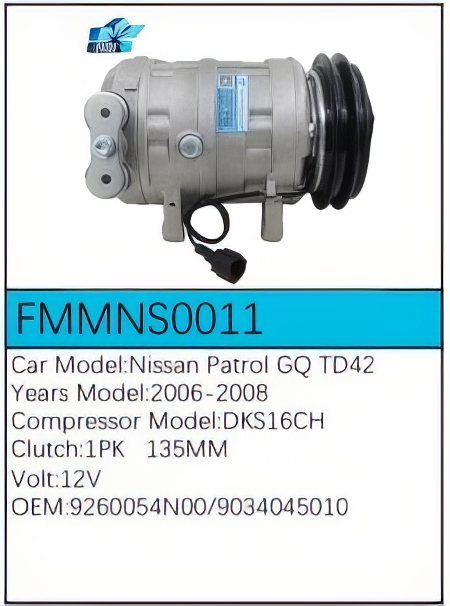 PartzBiz CE: -สำหรับคอมเพรสเซอร์ Nissan - FMMNS0011 PartzBiz CE: -สำหรับคอมเพรสเซอร์ Nissan - FMMNS0011