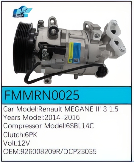 PartzBiz CE: -สำหรับคอมเพรสเซอร์ Renault - FMMRN0025 PartzBiz CE: -สำหรับคอมเพรสเซอร์ Renault - FMMRN0025