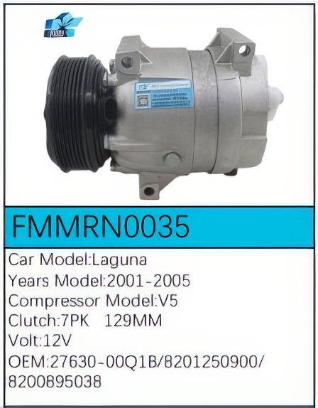 PartzBiz CE: -สำหรับคอมเพรสเซอร์ Renault - FMMRN0035 PartzBiz CE: -สำหรับคอมเพรสเซอร์ Renault - FMMRN0035