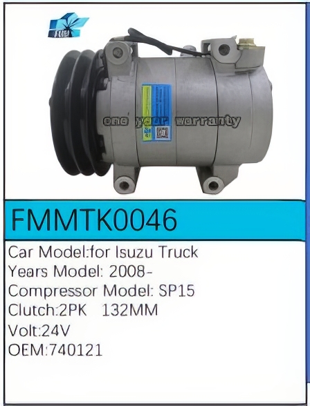 PartzBiz CE: -Compressor for Isuzu - FMMTK0046 PartzBiz CE: -Compressor for Isuzu - FMMTK0046