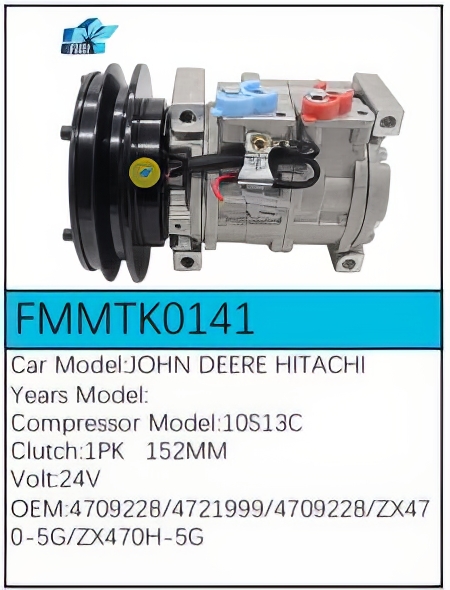 PartzBiz CE: -สำหรับคอมเพรสเซอร์ John Deere - FMMTK0141 PartzBiz CE: -สำหรับคอมเพรสเซอร์ John Deere - FMMTK0141