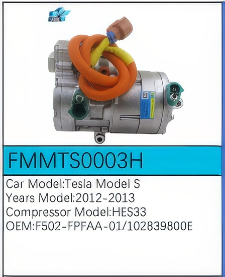 PartzBiz CE: -สำหรับคอมเพรสเซอร์ Tesla - FMMTS0003H PartzBiz CE: -สำหรับคอมเพรสเซอร์ Tesla - FMMTS0003H