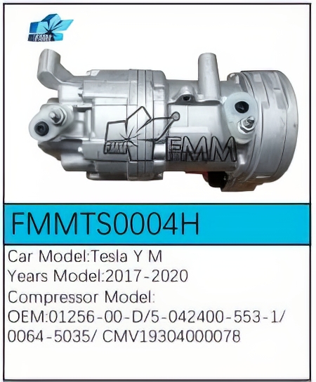 PartzBiz CE: -สำหรับคอมเพรสเซอร์ Tesla - FMMTS0004H PartzBiz CE: -สำหรับคอมเพรสเซอร์ Tesla - FMMTS0004H