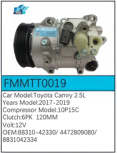 PartzBiz CE: -สำหรับคอมเพรสเซอร์ Toyota - FMMTT0019 PartzBiz CE: -สำหรับคอมเพรสเซอร์ Toyota - FMMTT0019