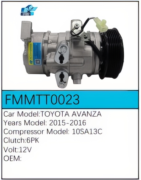 PartzBiz CE: -สำหรับคอมเพรสเซอร์ Toyota - FMMTT0023 PartzBiz CE: -สำหรับคอมเพรสเซอร์ Toyota - FMMTT0023