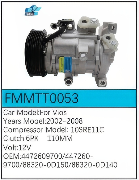 PartzBiz CE: -สำหรับคอมเพรสเซอร์ Toyota - FMMTT0053 PartzBiz CE: -สำหรับคอมเพรสเซอร์ Toyota - FMMTT0053