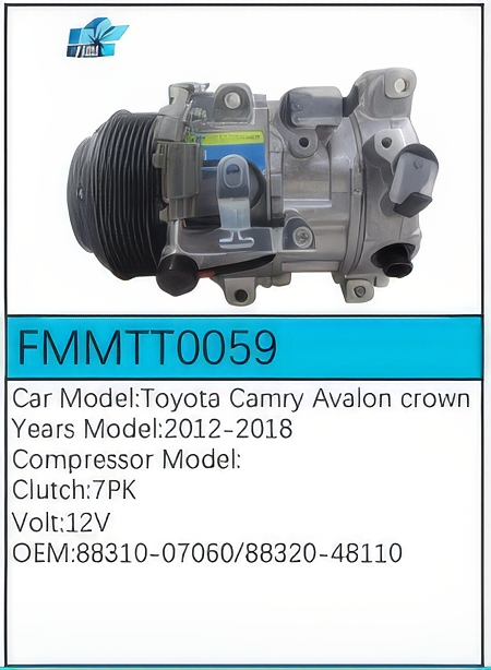 PartzBiz CE: -สำหรับคอมเพรสเซอร์ Toyota - FMMTT0059 PartzBiz CE: -สำหรับคอมเพรสเซอร์ Toyota - FMMTT0059