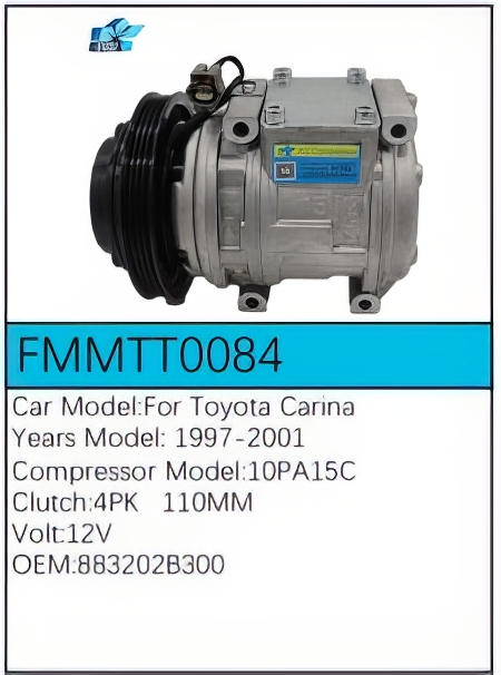 PartzBiz CE: -สำหรับคอมเพรสเซอร์ Toyota - FMMTT0084 PartzBiz CE: -สำหรับคอมเพรสเซอร์ Toyota - FMMTT0084