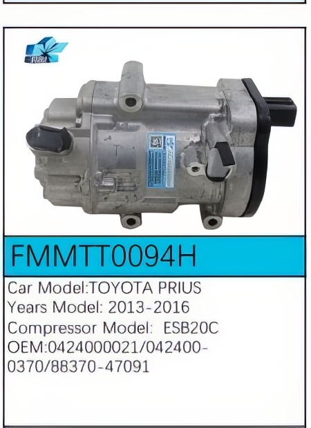PartzBiz CE: -สำหรับคอมเพรสเซอร์ Toyota - FMMTT0094H PartzBiz CE: -สำหรับคอมเพรสเซอร์ Toyota - FMMTT0094H