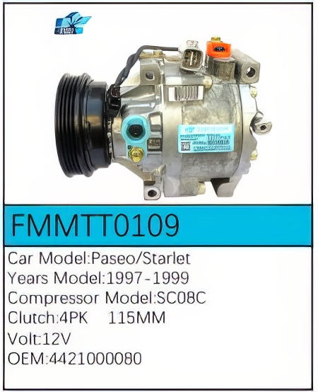 PartzBiz CE: -Compressor for Toyota - FMMTT0109 PartzBiz CE: -Compressor for Toyota - FMMTT0109