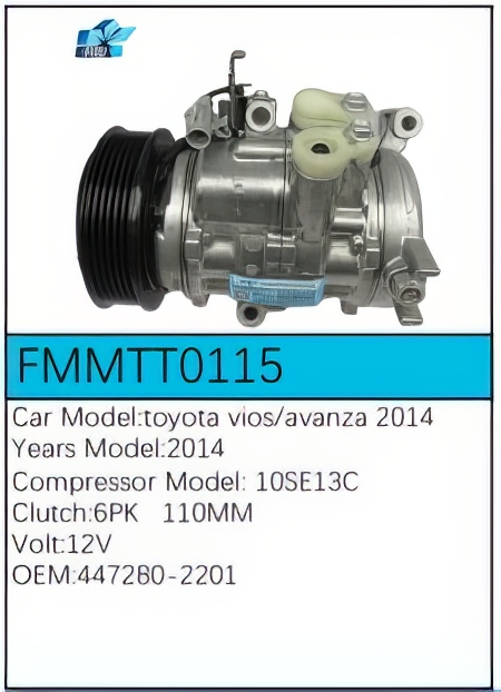 PartzBiz CE: -สำหรับคอมเพรสเซอร์ Toyota - FMMTT0115 PartzBiz CE: -สำหรับคอมเพรสเซอร์ Toyota - FMMTT0115