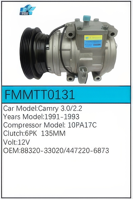 PartzBiz CE: -สำหรับคอมเพรสเซอร์ Toyota - FMMTT0131 PartzBiz CE: -สำหรับคอมเพรสเซอร์ Toyota - FMMTT0131