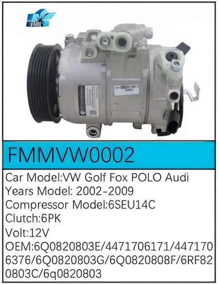 PartzBiz CE: -สำหรับคอมเพรสเซอร์ Volkswagen - FMMVW0002 PartzBiz CE: -สำหรับคอมเพรสเซอร์ Volkswagen - FMMVW0002