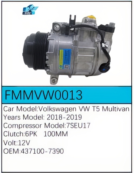 PartzBiz CE: -สำหรับคอมเพรสเซอร์ Volkswagen - FMMVW0013 PartzBiz CE: -สำหรับคอมเพรสเซอร์ Volkswagen - FMMVW0013