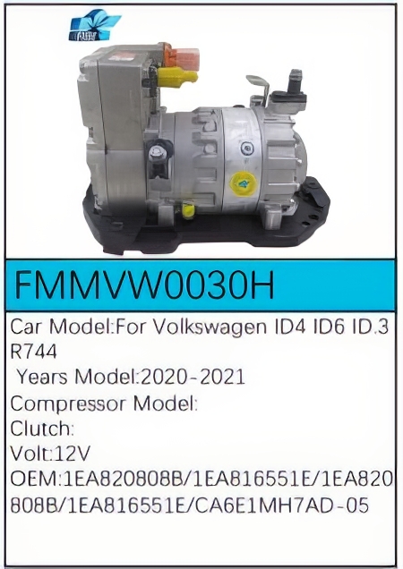 PartzBiz CE: -Compressor for Volkswagen - FMMVW0030H PartzBiz CE: -Compressor for Volkswagen - FMMVW0030H