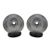 PartzBiz CM: 05516-020-Baer Brakes Claw Performance Rotors, Front