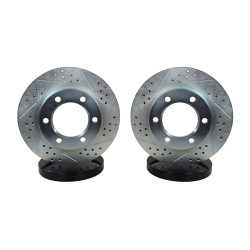 PartzBiz CM 05522-020 - Baer Brakes Claw Performance Rotors, Front