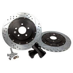 PartzBiz CM 2262019 - Baer Brakes EradiSpeed+ Rear 2-piece Performance Brake Rotors