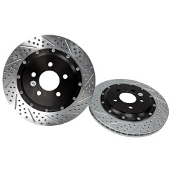 PartzBiz CM 2262023 - Baer Brakes EradiSpeed+ Rear 2-piece Performance Brake Rotors