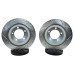 PartzBiz CM: 31482-020-Baer Brakes Claw Performance Rotors, Front