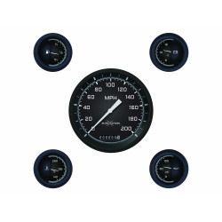 PartzBiz CM AX54GBLF - Classic Instruments Auto Cross Grey 6 เกจชุด PartzBiz CM AX54GBLF - Classic Instruments Auto Cross Grey 6 เกจชุด