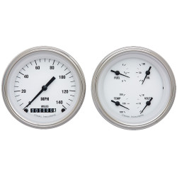 PartzBiz CM WH02SLF - เครื่องดนตรีคลาสสิค White Hot Two Gauge Set