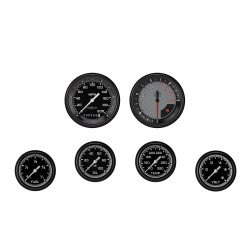 PartzBiz CM AX301GBLF - AutoCross Gray Six Gauge Set 301 PartzBiz CM AX301GBLF - AutoCross Gray Six Gauge Set 301