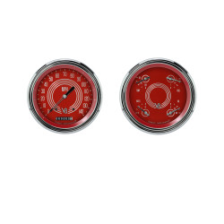 PartzBiz CM CT47V8RS52 - 1947-53 V8 Red Steelie Truck Package