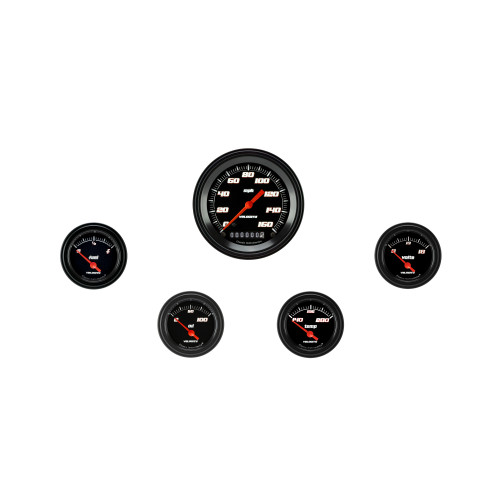 PartzBiz CM: VS00BBLF-Velocity Black Five Gauge Set 00 PartzBiz CM: VS00BBLF-Velocity Black Five Gauge Set 00