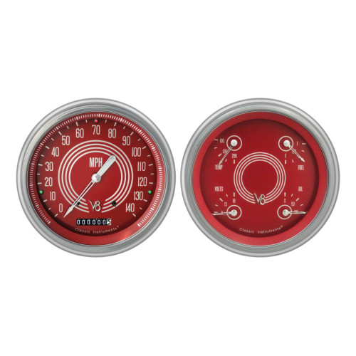 PartzBiz CM: CH51V8RS52-V8 Red Steelie 1951-52 Chevy Car Package