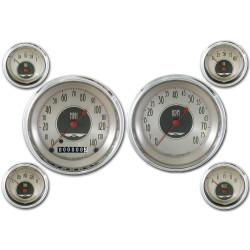 PartzBiz CM AN51SLC - Classic Instruments American Nickel 6 Gauge Set