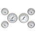 PartzBiz CM: WH01SLF-เครื่องดนตรีคลาสสิค White Hot Six Gauge Set PartzBiz CM: WH01SLF-เครื่องดนตรีคลาสสิค White Hot Six Gauge Set