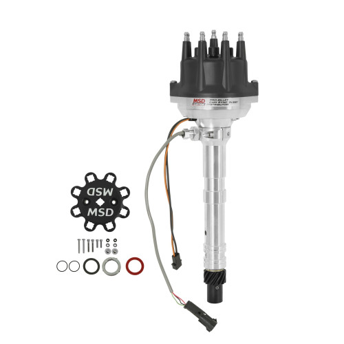 PartzBiz CM: 2357-Chevy Cam Sync Distributor, Hall-Effect, Standard Cap PartzBiz CM: 2357-Chevy Cam Sync Distributor, Hall-Effect, Standard Cap