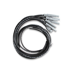 PartzBiz CM 31183 - Black Super Conductor 8 Cyl Multi-Angle-HEI, Universal