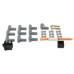 PartzBiz CM: 31223-Black Super Conductor Universal 8 Cyl, 90° Plug/90° Plug PartzBiz CM: 31223-Black Super Conductor Universal 8 Cyl, 90° Plug/90° Plug