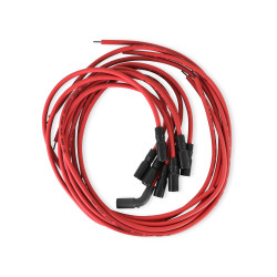 PartzBiz CM 32129 - Super Conductor Spark Plug Wire Set, Univ. Chevy LT1 w/straight boot