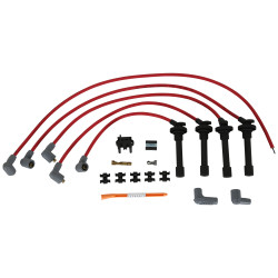 PartzBiz CM 32349 - Super Conductor Spark Plug Wire Set, Acura/Integra 1.8L Vtec, '94-'97