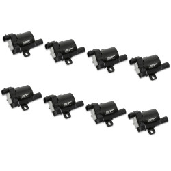 PartzBiz CM 55098 - 
Street Fire Ignition Coils 1999-2007 GM L-Series Truck engines, Black, 8-Pack

