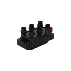 PartzBiz CM 5528 - 
Street Fire Igntion Coil Pack, 1994-2000 Ford 6-Tower DIS Style, Black, Single

