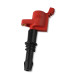 PartzBiz CM: 82438-MSD Ignition Coil - Blaster - Ford 3-Valve V8 - Red - 8-Pack