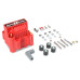 PartzBiz CM: 8261-MSD Ignition Coil - HVC-2 Series - Red