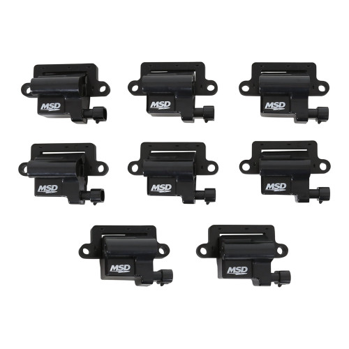 PartzBiz CM: 826483-คอยล์จุดระเบิด MSD - GM LS Blaster Series - เครื่องยนต์รถบรรทุก L-Series - สีดำ - 8-Pack PartzBiz CM: 826483-คอยล์จุดระเบิด MSD - GM LS Blaster Series - เครื่องยนต์รถบรรทุก L-Series - สีดำ - 8-Pack