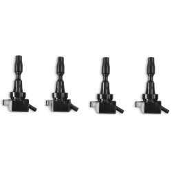PartzBiz CM 826943 - MSD Ignition Coil - Blaster Series - Fits Hyundai and KIA 1.6L Turbo  - Black - 4-Pack