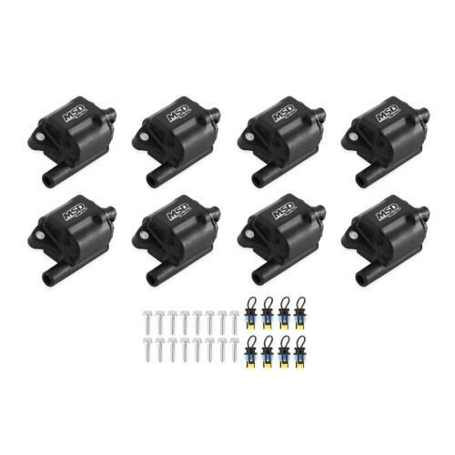 PartzBiz CM: 828783-MSD Ignition Coil - Pro Power Series - GM LS2/LS7 Engines - Black - 8-Pack PartzBiz CM: 828783-MSD Ignition Coil - Pro Power Series - GM LS2/LS7 Engines - Black - 8-Pack